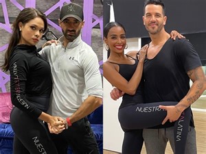 'Nuestra Belleza Latina': Los ensayos de baile de los galanes con las participantes - La Opinión