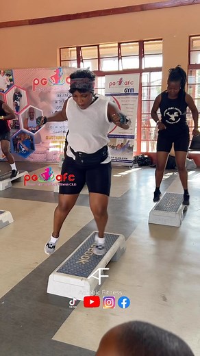 Box Step at Protea Glen Aerobics Fitness Club | Aerobic Fitness South Africa