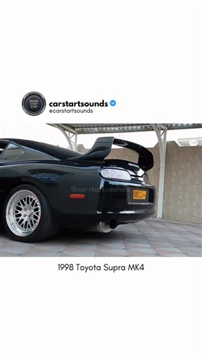 carstartsounds | 1998 Toyota Supra MK4 (JZA80) · Engine: 3.0L 2JZ-GTE Inline-6 – Turbocharged · Turbo: HKS T51R SPL Ball Bearing · ECU: MoTeC M600 ·... | Instagram