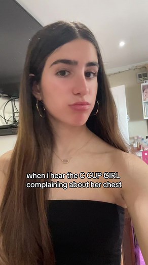yea yea c cup girls can be insecure too but dont be saying that infront of me💀 #fyp #fyfyfy #viral #famous #blowup #foryoupage