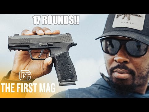 P365 X-MACRO - How Did Sig Sauer Get 17 Rounds In This Carry Gun? First Mag Review