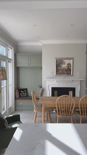 8.2K views · 35 reactions | A beautiful weekend made even more perfect with a Shaker Workshop kitchen #theshakerworkshop #pantry #kitchendesign #kitchenrenovation #kitchendecor #kitcheninspiration #kitchen #kitchengoals #greenkitchen #bespoke #shakercabinets #handpainted | The Shaker Workshop Ltd | Facebook