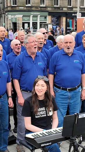Scottish favourite "Loch Lomond" sung by Westerton Male Voice Choir from Glasgow at Falcon Square in Inverness, Scotland. This was on Saturday 18th May during the 2024 Inverness Classic Vehicle Show in the city centre. The choir is led by Musical Director Bryan Marshall with accompanist Penny Watson from The Royal Conservatoire of Scotland. #scotland #wildmountainthyme #malevoicechoir #inverness #westerton | Scotland Online
