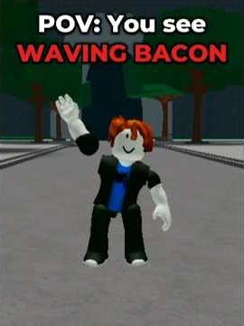 POV: You see WAVING BACON In Tsb #roblox #tsb #shorts