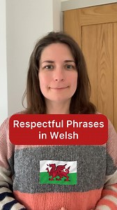 22K views · 305 reactions | Respectful phrases in Welsh!  #welshlanguage #learnwelsh #dysgucymraeg #welsh #cymru #cymruambyth #wales #cymraeg | We Learn Welsh - Welsh Word of the Day | Facebook