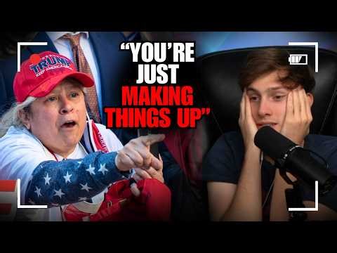 UNHINGED MAGA Woman MELTS DOWN Over Simple FACT CHECK