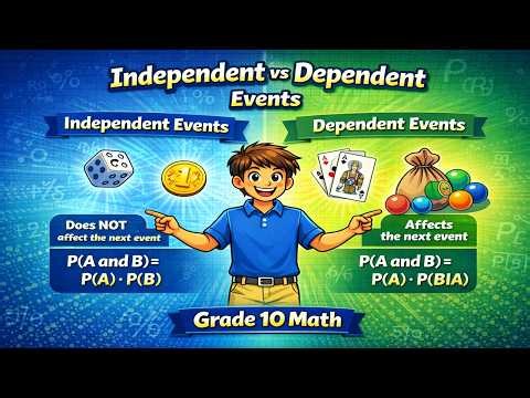 Independent vs Dependent Events | Grade 10 Math (Tagalog|)