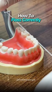 It’s not about flossing harder, it’s about flossing right. . . . . . . #explorepage #fyp #viral [ flossing, tips, dental, winters, dentist, holistic care, correct way, dental procedures, explore page, for your page, viral, reel, instagram, instagram videos] | Holistic Care