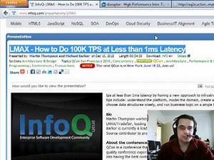 LMAX Disruptor game changer for HFT with Java, Active Quant, Algo Trader, Linux, other open source