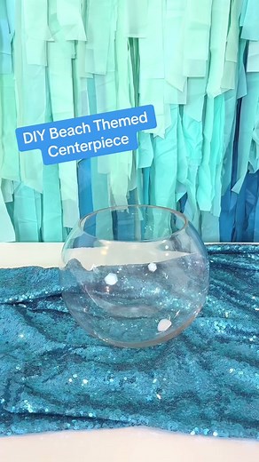 DIY Beach Themed Centerpiece Ideas