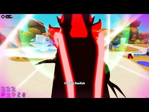 I Hatched A (1 In 2T) Mythic OG Fire Basilisk (BGSI)