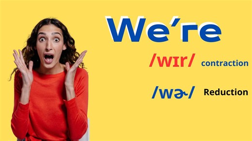 5.2K views · 395 reactions | Connected speech/We're | Inglés en mi mundo | Facebook