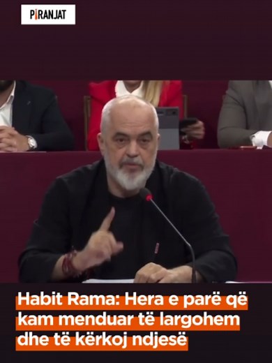 Edi Rama: Mendova të largohem por vendosa të qëndroj dhe të vazhdoj misionin politik