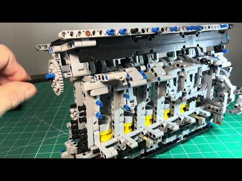 NifeliZ L6 Engine Model - Checking for Clearance Issues - Engine Block Attached