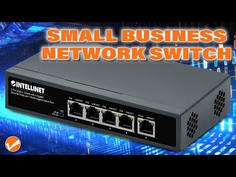 5 Port Switch with 4 Ethernet and 1 RJ45 Ports