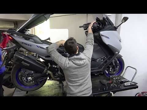Tuning the new YAMAHA T-MAX 560cc - Multivar variator MALOSSI