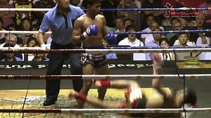 39K views · 89 shares | FIGHT BREAKDOWN: Multiple-time Muay Thai World Champion Sagetdao Petpayathai breaks down the techniques used in this devastating left hook knockout! https://evolve-university.com | Evolve University | Facebook