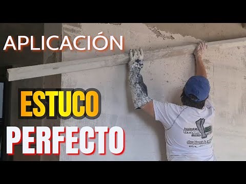 COMO ESTUCAR PAREDES de manera PROFESIONAL.
