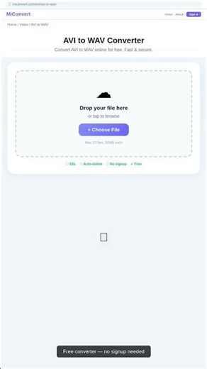 AVI to WAV — Easiest Way Ever! #Shorts
