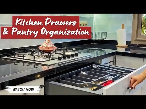 Kitchen Drawer and Pantry Organization Ideas