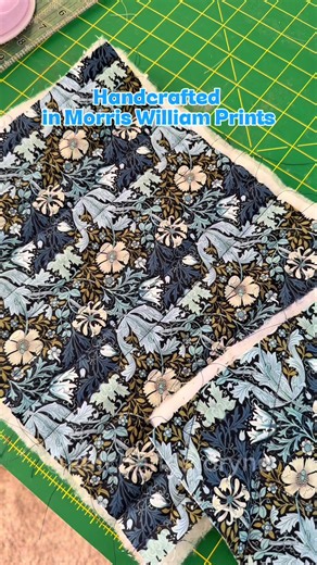 ✨ One-of-a-Kind Quilted Pouches ✨ I’ve been slowly creating these unique quilted pouches using elegant Morris William prints — fully hand-quilted and lined with cotton for a soft yet structured feel. Perfect for cosmetics, stationery, or everyday essentials. Each piece is finished with a secure zipper and made in very limited quantities — no two are ever the same 🤍 If I made these for myself, I’d probably keep them all… ✨ Shop these handmade beauties on Etsy 🤍 Follow along for more slow-made d