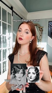 ✨ Finger waves & flapper vibes! 💕 How would YOU style your hair in the 1920s? 👀 Cr. @geena.hunt #1920s #roaring20s #hair #hairtutorial #flapper #vibes #party #blackdress #dresses #vintage #retro #gift #giftideas #women #babeyond | BABEYOND