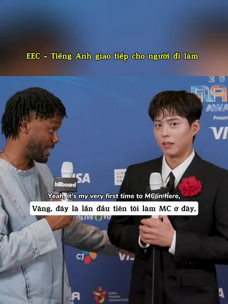 Học tiếng Anh qua bài phỏng vấn của anh chồng quốc dân Park Bo-gum😍 #parkbogum #mama #English #EEC #englishlisteningeec #fypシ゚viral #xh #learnontiktok