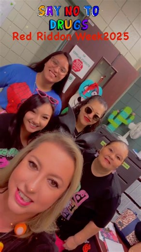 Red Ribbon Week 2025! Say No To Drugs! Superheroes, Red Day, Pink day, Western Day, Jersey Day, and Camouflage Day!💚🦁💚❤️ | Edna Mendiola