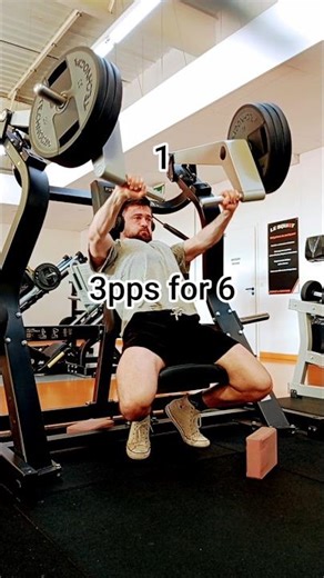 120*6 incline press #pushpullworkout #bodybuilding #musculação #training #gymshark