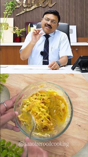 Zero Oil Cabbage Pakora Recipe 🥬 | Healthy Evening Snack! | SAAOL Zero Oil Cooking