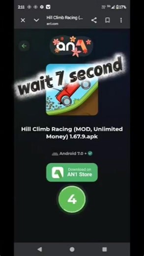 ara ye tu hill climb mod apk ho gya t um kya 🤯 download karo ga 😗😗 #anshuhacks #anshugamers