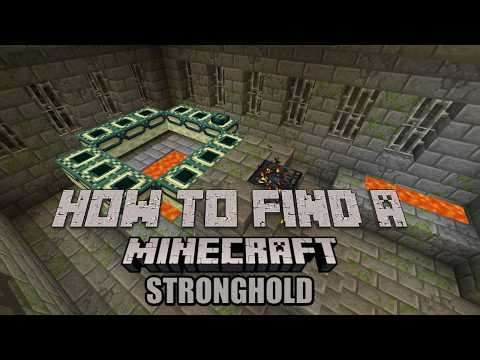 How to Locate the End Portal & Stronghold in Minecraft (Simple Guide) #stronghold# minecrat