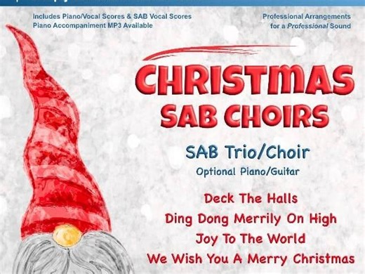 Christmas SAB Choirs Book 1 | Teaching Resources