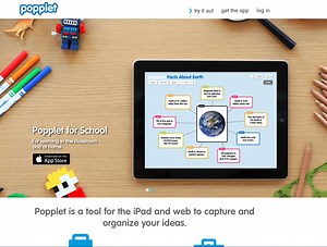 Popplet - Organizirajte svoje ideje i informacije kroz umne mape