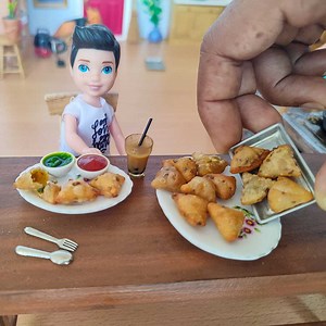 5.2K views · 348 reactions | Miniature Real Samosa Recipe | Tiny Food | ASMR Cooking | Mini Kitchen | Mini Kitchen | Facebook