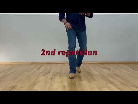 COLORADO BANJO country line dance (Tutorial) by Adriano Castagnoli