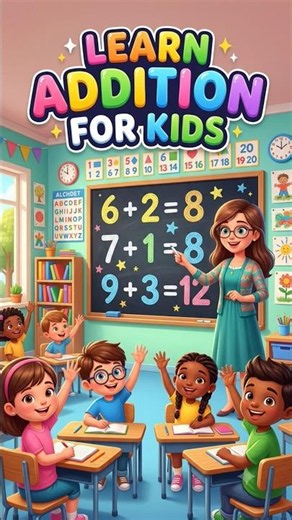 Learn Addition for Kids | Easy Math Learning with Fun Numbers
