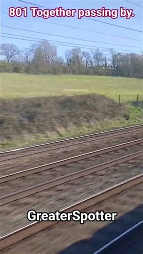 801 LNER Azuma together #train