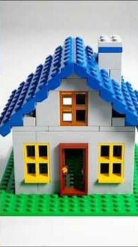 Lego Stop Motion | A Small House Builds Itself