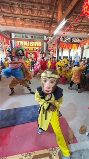 Múa lân long mã tôn ngộ Không 2026 #mualanongdia #mualantrungthu #liondance