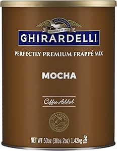 Ghirardelli Mocha Frappe, Powder, 3.12 lb