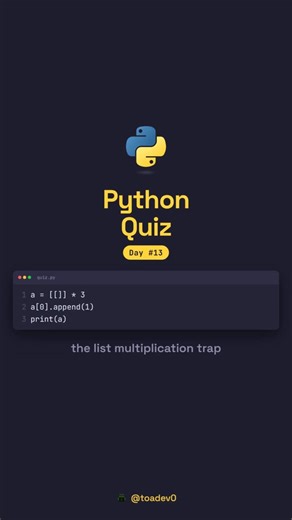 Python Quiz: List Multiplication (This One Trips Everyone Up) #python #coding #programming