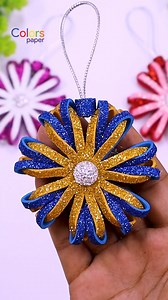 173K views · 1.9K reactions |  DIY Christmas Decoration Ideas ❄️ Foamiran Ornament Crafts #ornaments #christmas #christmasdecor #craft #DIY #handmade #snowflakes | Colors Paper | Facebook