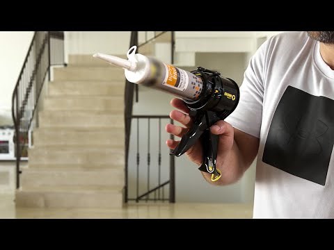 SILIGUN Compact 4" Caulk Gun - How To Use