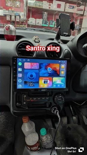 Santro xing android System #subscribe #caraccessories #newshrisricardecors #hyundai #santro #xing