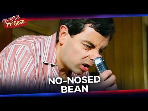 Got His Nose Caught in a Machine | Classic Mr Bean