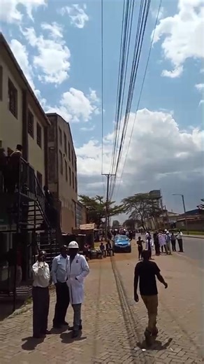 62K views · 215 reactions | Part of fuel depot on Nanyuki road on fire after explosion reported at Kenya pipeline Headquarters in Nairobi Industrial area. Evacuation and containment on going | Nairobi News | Facebook