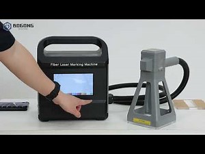 The Smallest Lightest Portable Fiber Laser Engraver | Handheld Laser Marking Machine