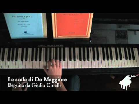 La scala di Do Maggiore (pianoforte)