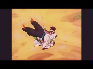 Piccolo se hace el muerto y Vegeta salva a Goku con una patada -DBZ [Audio Latino]